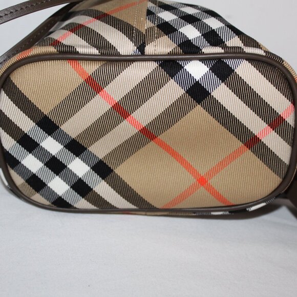 Burberry Vintage Check Plaid Bucket Bag Shoulder Bag - Picture 8 of 12